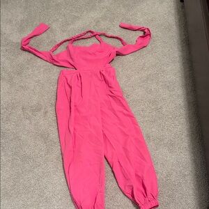Chic Pink Jumpsuit